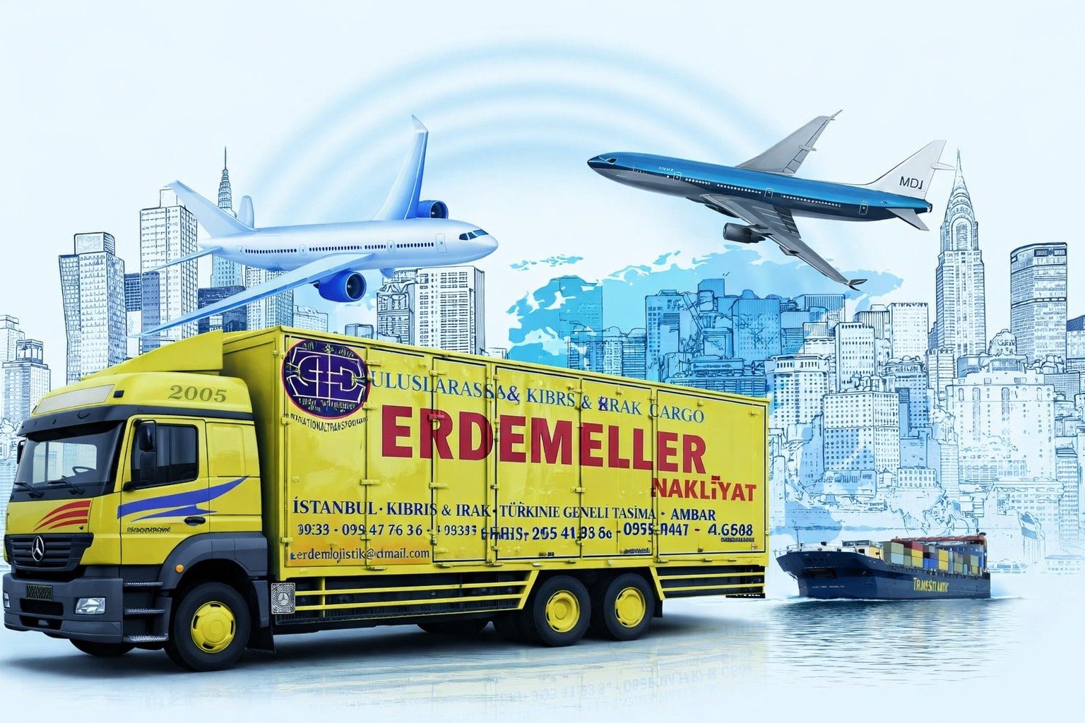 Proje ağır taşımacılık Irak Kıbrıs